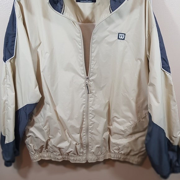 XL WINDBREAKER BY WILSON TAN/BLUE (174) - Picture 2 of 5